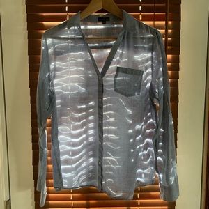 Large Light Blue The Limited Button Down Shirt